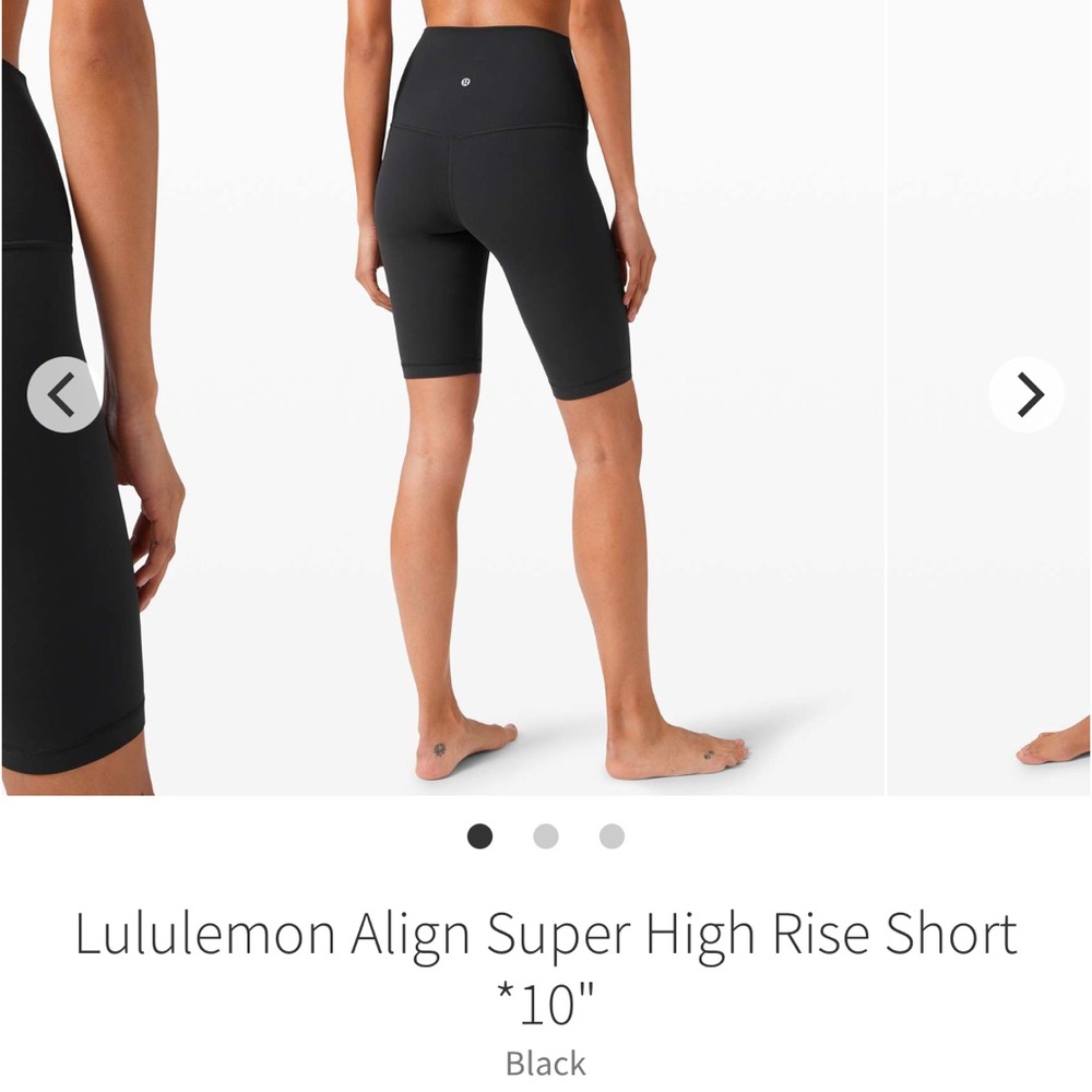 Lululemon Align Super High Rise Short *10" - Picture 5 of 5